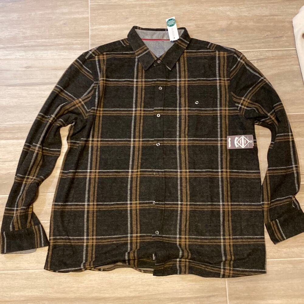 Flag & Anthem Long Sleeve Performance Button Down XXL *
